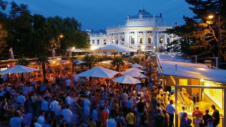 Music Film Festival at the Town Hall Square (Rathausplatz)