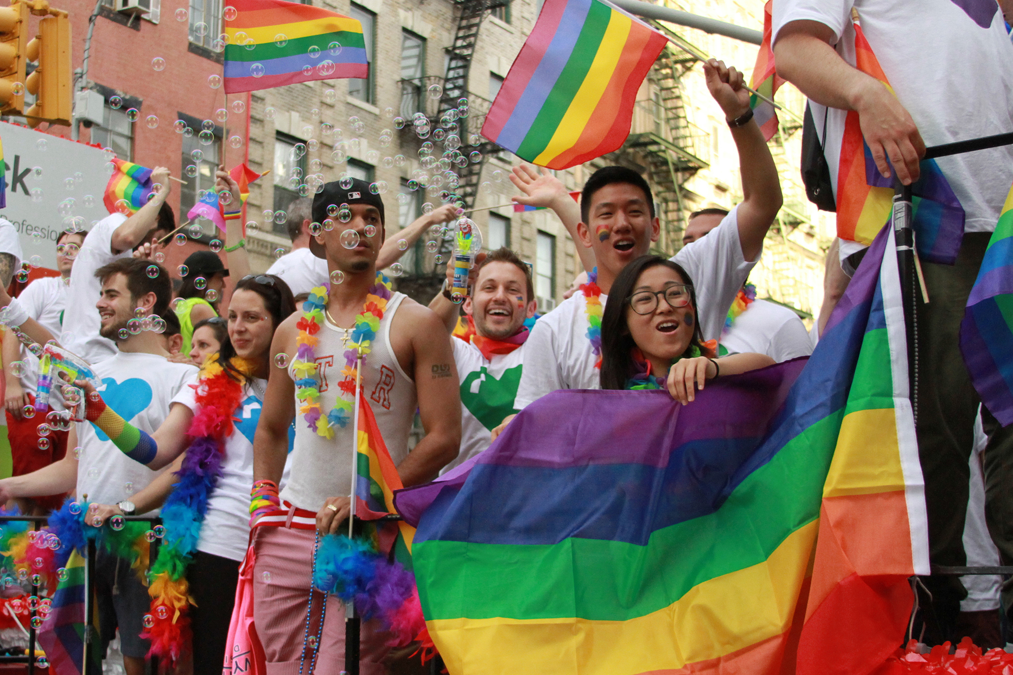 what time do streets close for nyc gay pride parade