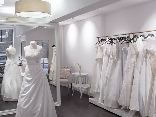 Best bridal shops in NYC including Lovely Bride and Kleinfeld