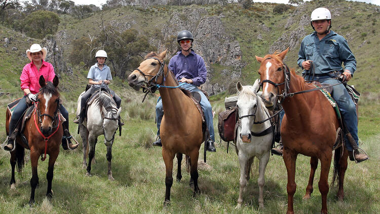 Go horseback riding