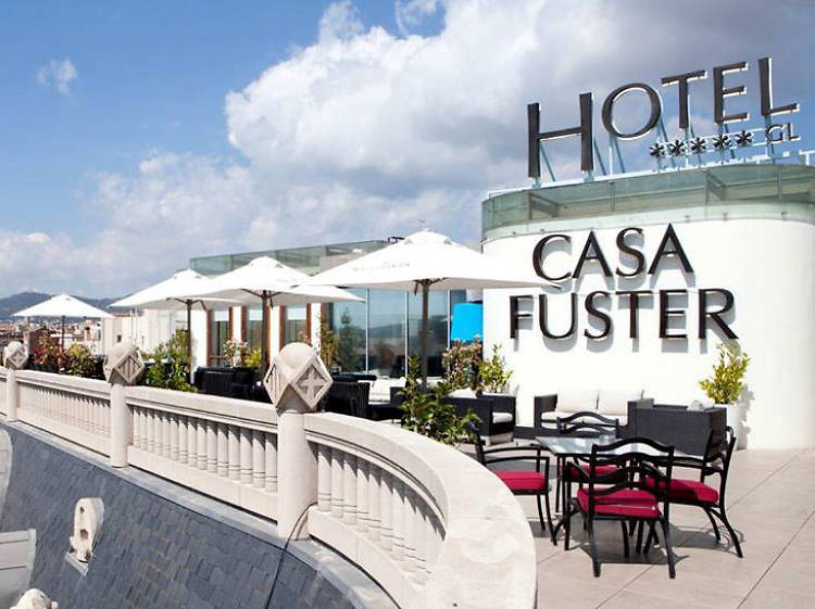 La terraza de Casa Fuster