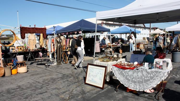 Santa Monica Airport Flea Market