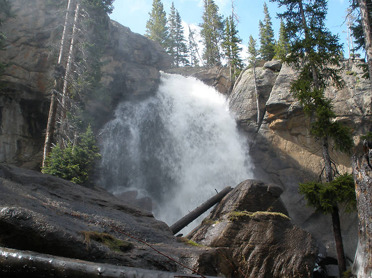 Ouzel Falls in the Rocky Mountains, CO