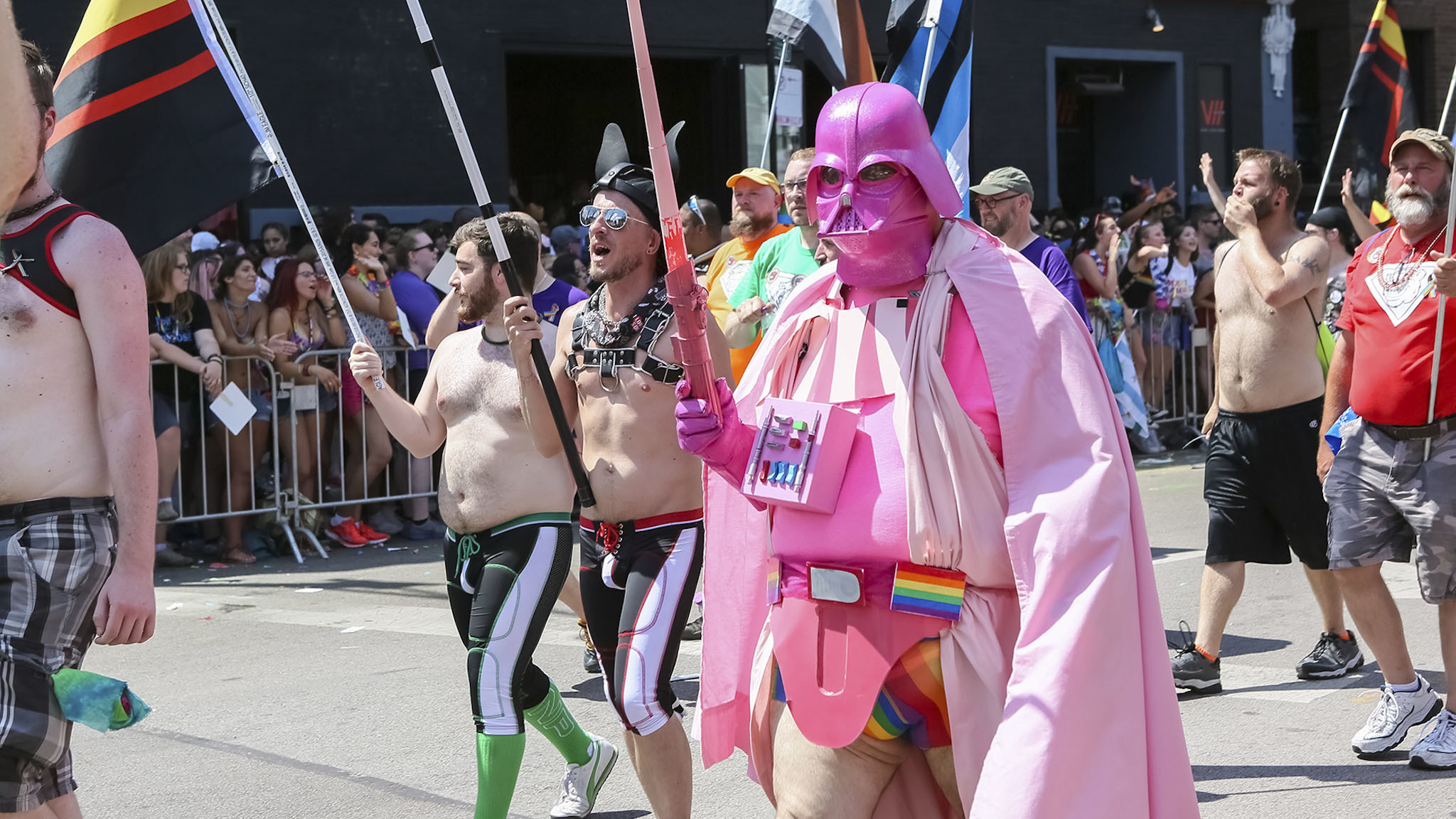 two shemales outdoors from Raymond chicago gay pride parade photos