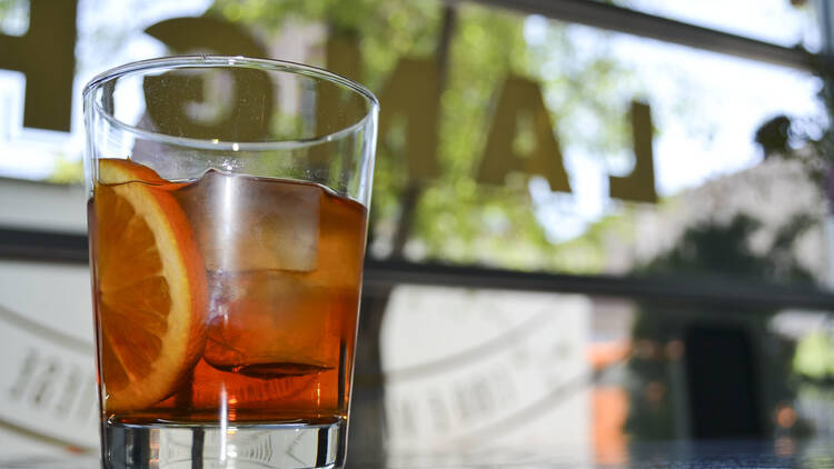 Negroni Classico at Osteria Langhe