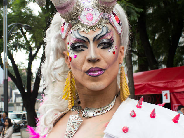 Marcha del Orgullo LGBTTTI en la CDMX Drag en la Marcha del Orgullo LGBTTTI en la CDMX