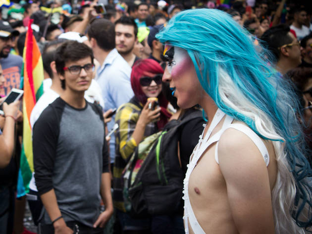 Marcha del Orgullo LGBTTTI en la CDMX drags en la Marcha del Orgullo LGBTTTI en la CDMX