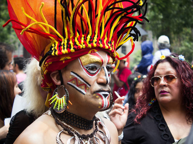 Marcha del Orgullo LGBTTTI en la CDMX Atuendos en la Marcha del Orgullo LGBTTTI en la CDMX