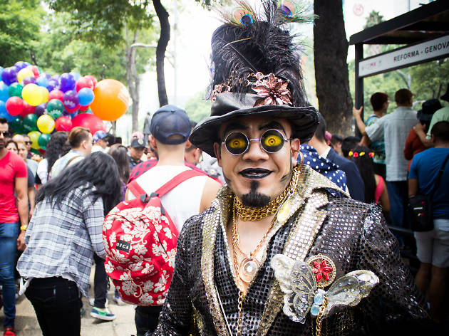 Marcha del Orgullo LGBTTTI en la CDMX Atuendos en la Marcha del Orgullo LGBTTTI en la CDMX