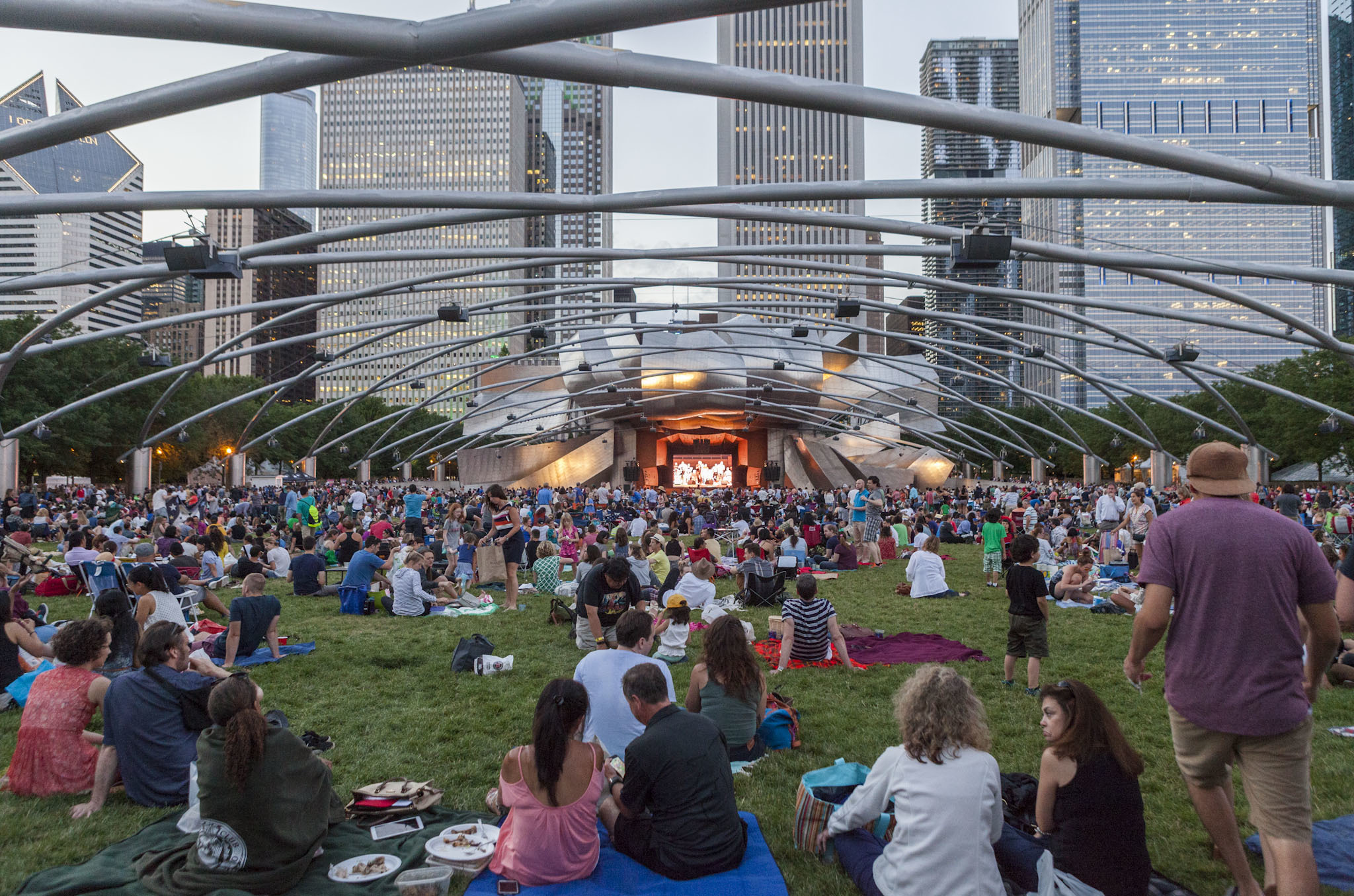 Pretend you’re on the Millennium Park lawn by streaming these archived