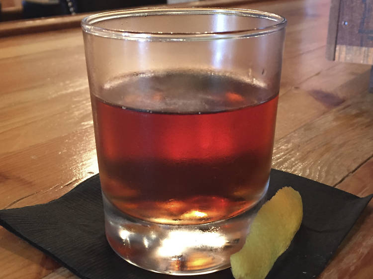 Sazerac at Pearl's Southern Comfort