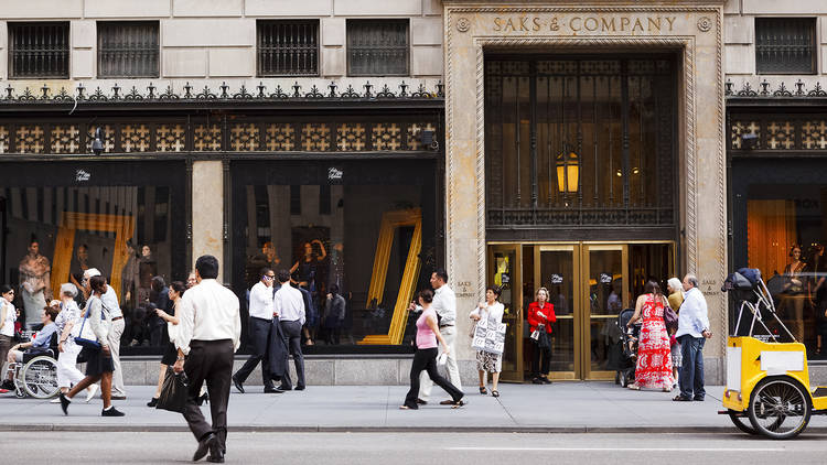 Saks Fifth Avenue  Shopping in Midtown East, New York