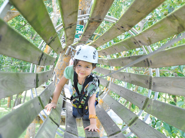 The best kid-friendly high-element obstacle courses in Singapore