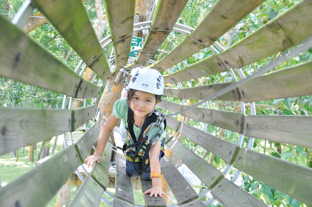 The best kid-friendly high-element obstacle courses in Singapore