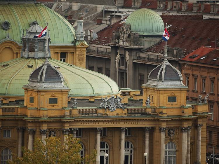 Croatian National Theatre (1895) – Trg Republike Hrvatske