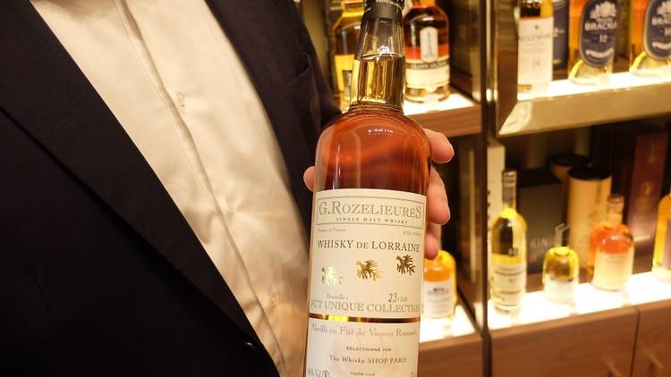 Le whisky lorrain G. Rozelieures vieilli en fût de Vosnes Romanée © Nicolas Hecht