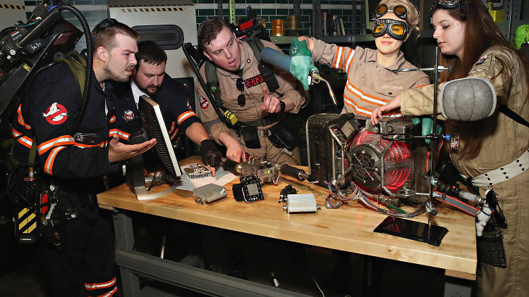 Madame Tussauds New York's Ghostbusters Experience