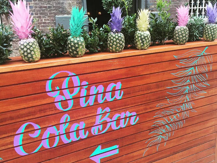 Pina Cola Bar at Burger & Lobster, West India Quay