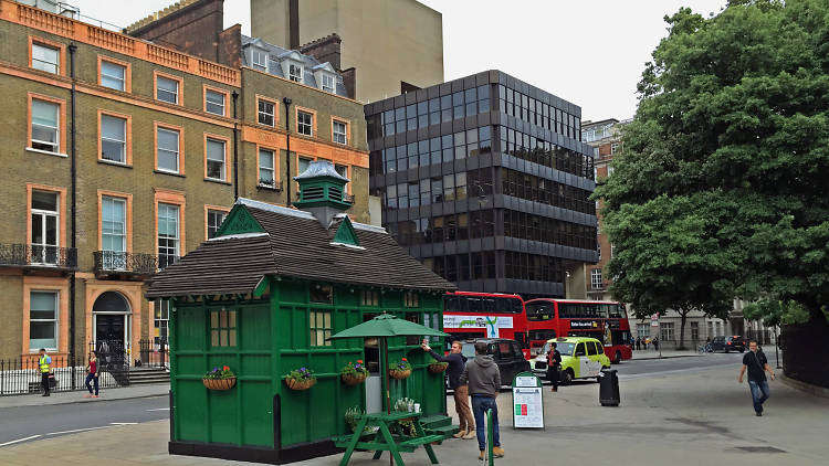 Russell Square Busmen's shelter