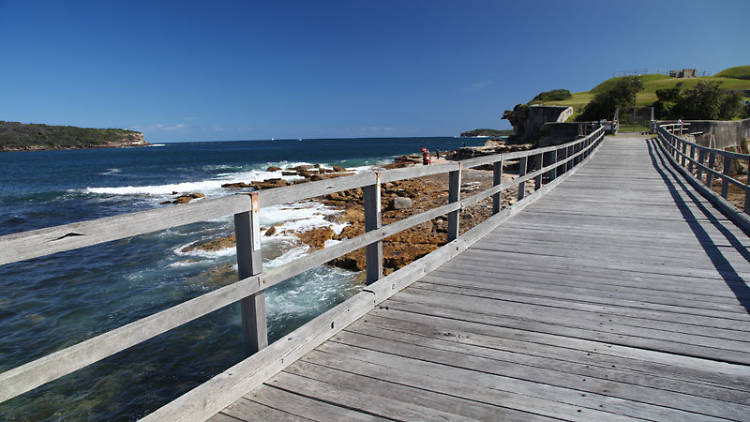 Boardwalk at Kamay Botany Bay National Park