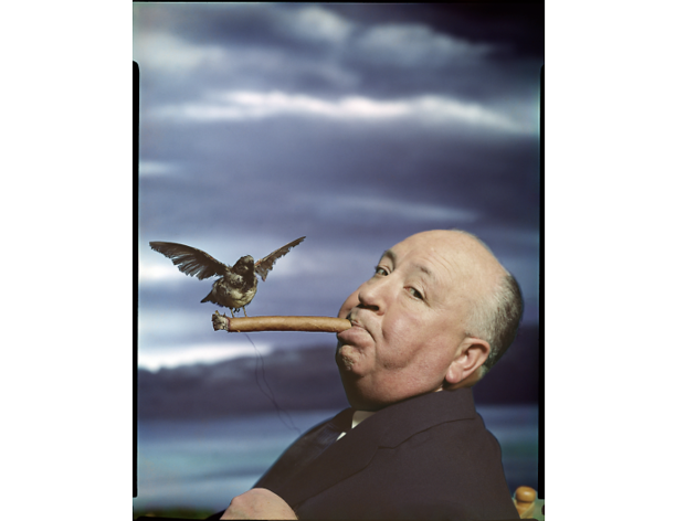 Philippe Halsman, Retrat d’Alfred Hitchcock per a la promoció de la pel·lícula 'The Birds' Philippe Halsman, Retrat d’Alfred Hitchcock per a la promoció de la pel·lícula 'The Birds'