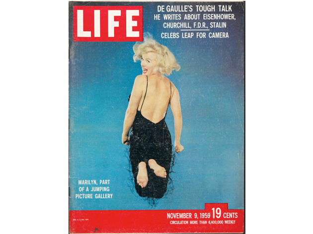 Portada de LIFE amb el «salt» de Marilyn Monroe Portada de LIFE amb el «salt» de Marilyn Monroe
