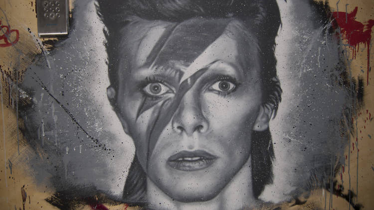 David Bowie mural