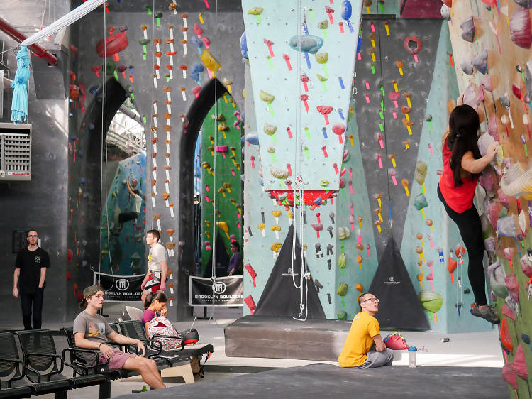 Get physical at Brooklyn Boulders