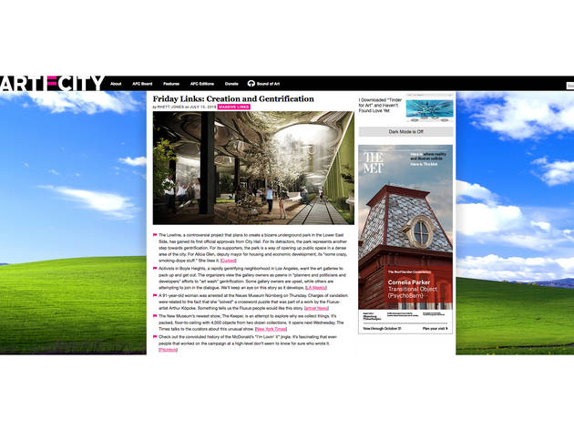 Artfag City art websites