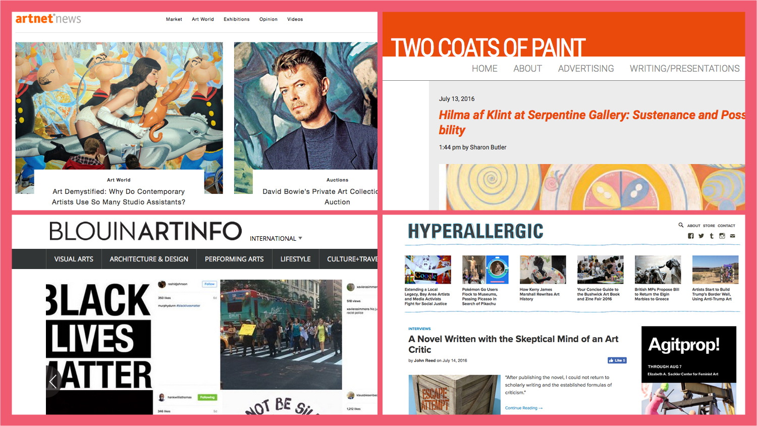 Best Art Websites for Current Art World News and Reviews