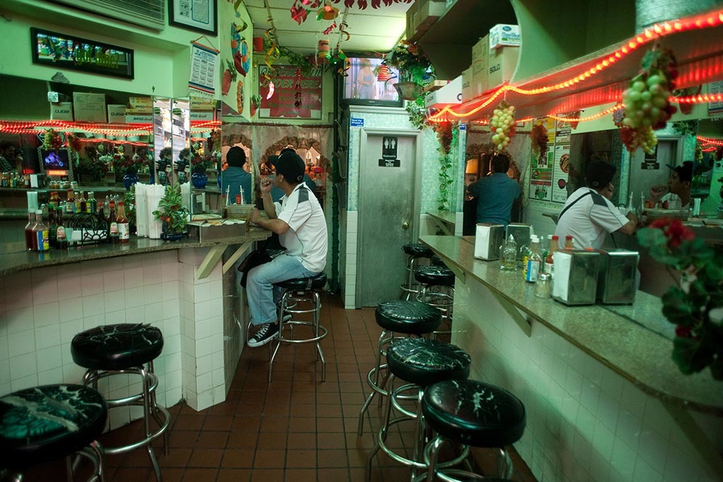 Go to a Mexican grocery store in NYC for tortillas, tacos and soup