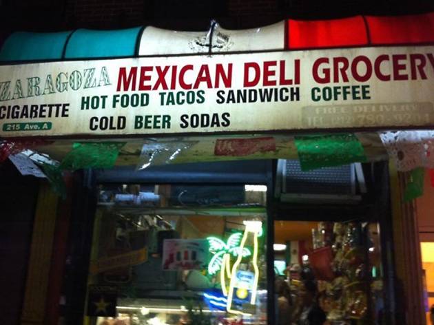 Go to a Mexican grocery store in NYC for tortillas, tacos and soup