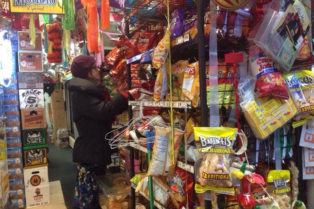 Go to a Mexican grocery store in NYC for tortillas, tacos and soup