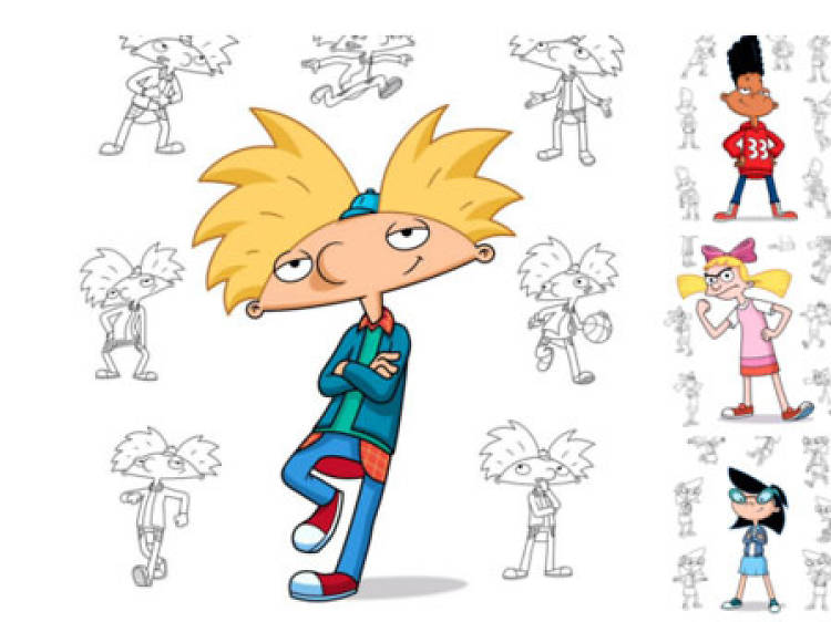 The latest Hey Arnold! movie news was just released at Comic-Con