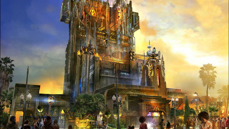 Guardians of the Galaxy takes over the Tower of Terror