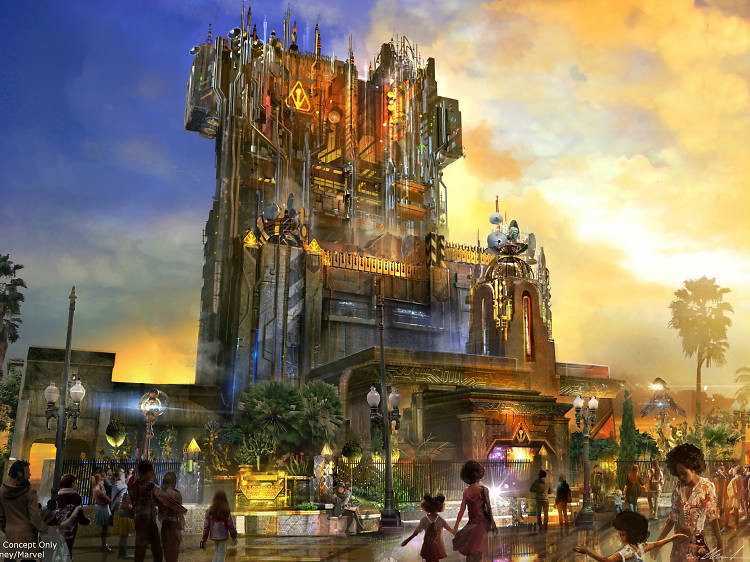 Guardians of the Galaxy takes over the Tower of Terror