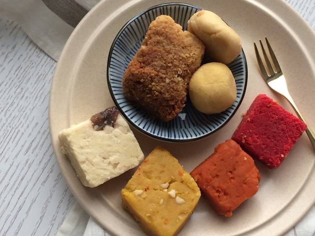 Indian sweets at Jai Hind Indian sweets at Jai Hind