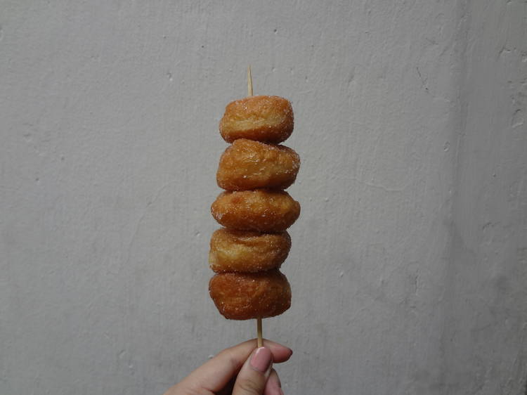 Doughnut at Dharma Realm Guan Yin Monastery canteen