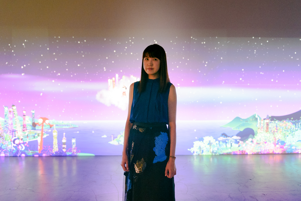 Artwork collaboration between chiho aoshima and takashi murakami