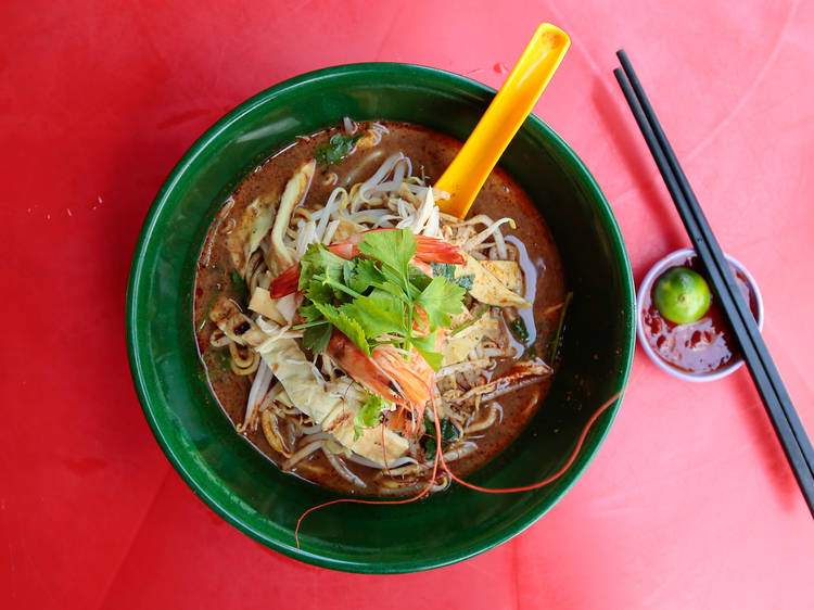 Sarawak laksa at Aunt Christina's Sarawak Laksa