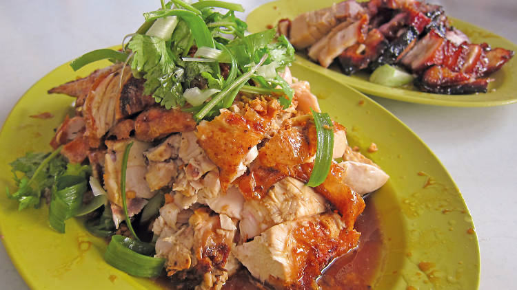 Roast chicken at Choon Yien