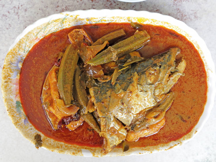 Fish head curry at Restoran Sin Hiap Kee