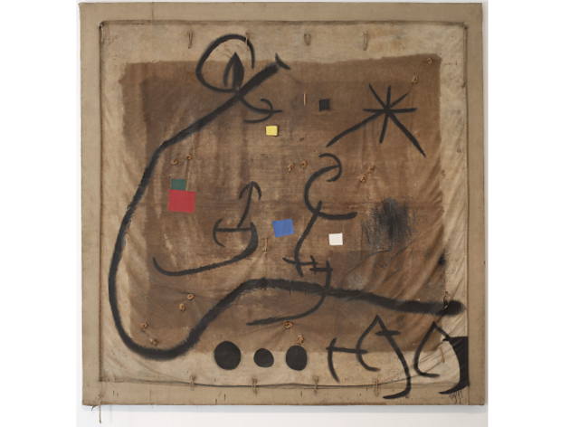 Dona voltada d’un vol d’ocells en la nit (1968), de Joan Miró Dona voltada d’un vol d’ocells en la nit (1968), de Joan Miró