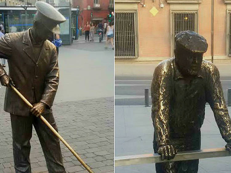 Estatuas urbanas a ciudadanos anónimos