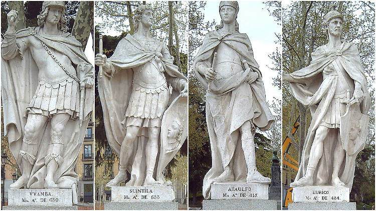 Estatuas de la Plaza de Oriente