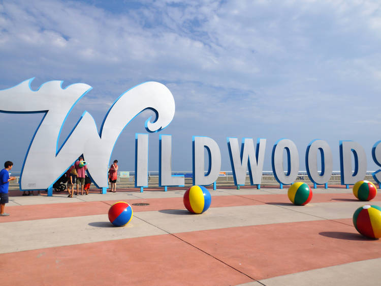 Party by the sea at Wildwood, New Jersey