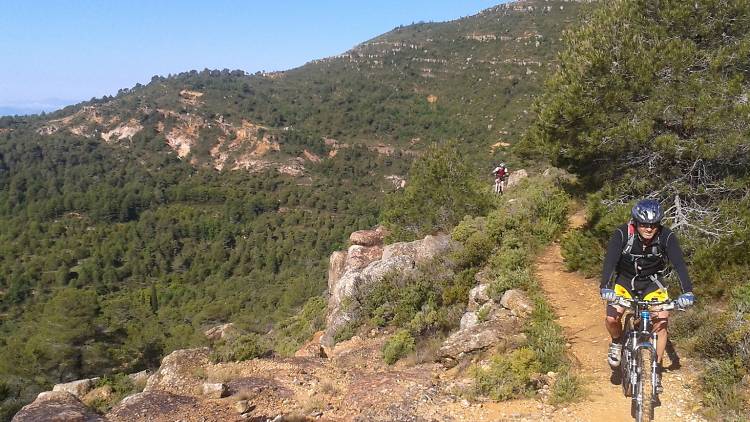 Cuatro rutas de cicloturismo en los parques naturales