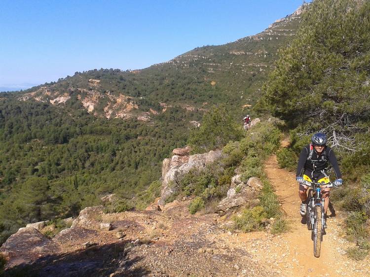 Cuatro rutas de cicloturismo en los parques naturales