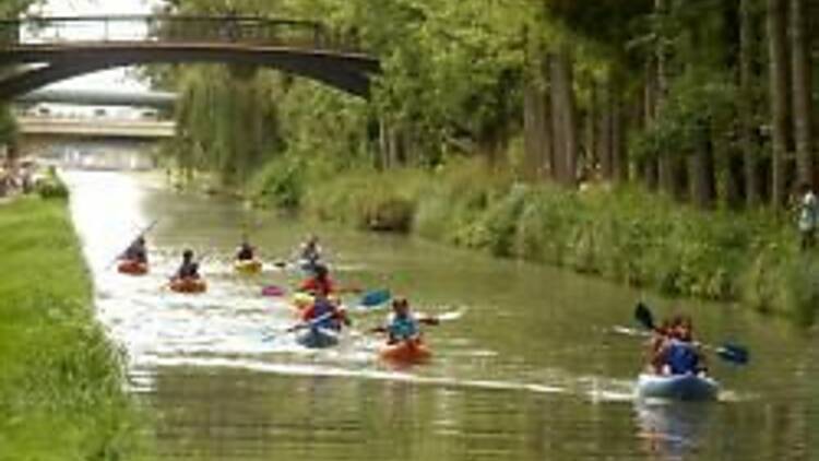 Canoë au fil de l'Ourcq