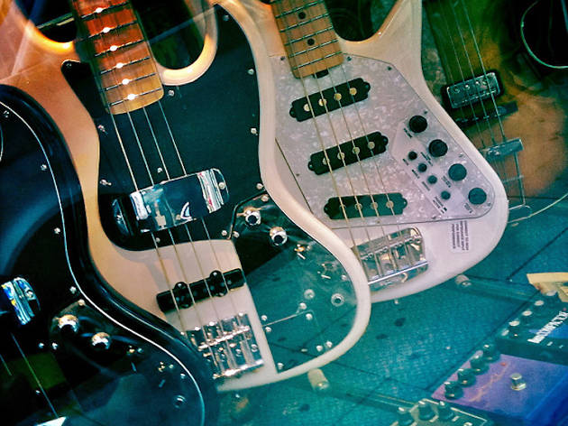 Help fund a film telling the musical tales of Tin Pan Alley Bass guitars on Denmark Street